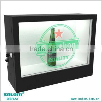 Acrylic/Metal 32 Inches Transparent Lcd Small Size Display Wine/Watch/Cigarette With Lock                        
                                                Quality Choice