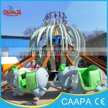 2016 changda Kiddie amusement machine Ladybug ride factory for park