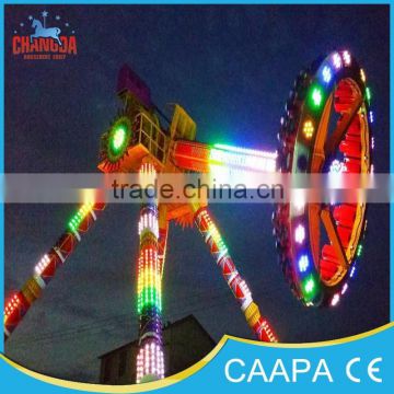 New design fancy theme park equipment mini pendulum rotary flying ride for sale