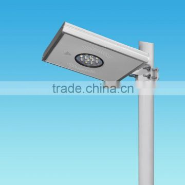 all in one 12W solar led garden lamp, 12W aluminum led street light housing