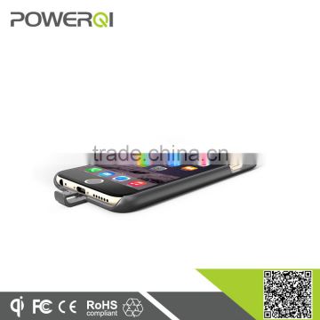 High quality TI chip Qi standard 600mA wireless charing receiver cover for iPhone6/6S (i600)