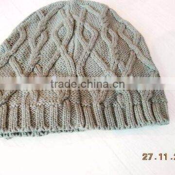 fashion acrylic kids knitted hat