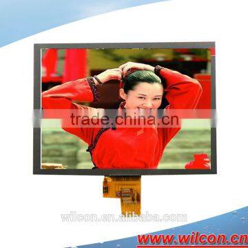 8inch 700nits 1024*768 IPS sunlight readable lcd display panel with lvds interface