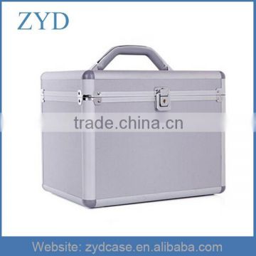 The Portable Silver Color Dedicate Aluminum Metal Makeup Case ZYD-HZ102201