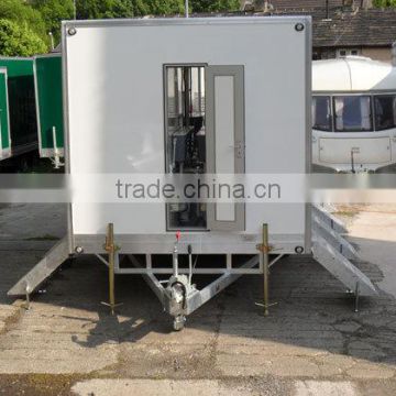 Portable toilet with trailer,trailer toilet, Portable Toilet, Movable trailer Toilet