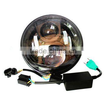 7" Led Harley Headlight Fit Street Glide, Electra Glide Ultra Classic ,Tri Glide Ultra, CVO Ultra Limited and Road King photo-3