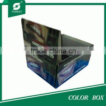 CUSTOMIZED COLOR CORRUGATED DISPLAY BOX