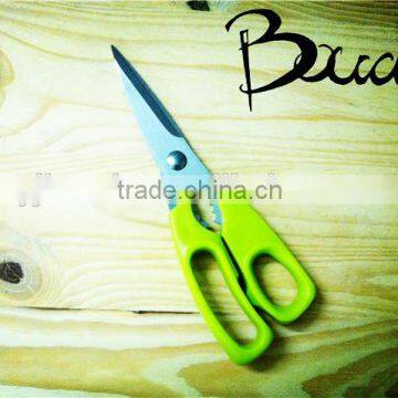 Multifunction high quality kitchen scissors with plastic handle BD-S1701