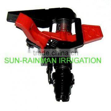 Plastic impulse sprinkler