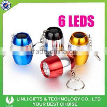 Whoelsale Mini Aluminum Promotional Light Keychain,Mini Keychain Flashlight,Mini Led Flashlight Keychain