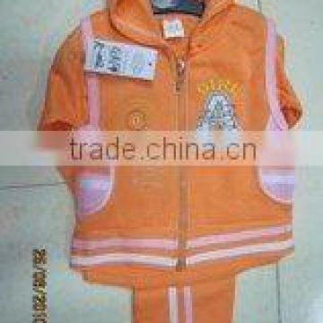 stock KIDS' 3pcs set(children' sets stock, children's garment stock)