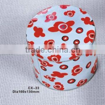 round tin box for china mug