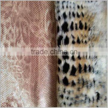 100%Polyester Fake fur for women coat