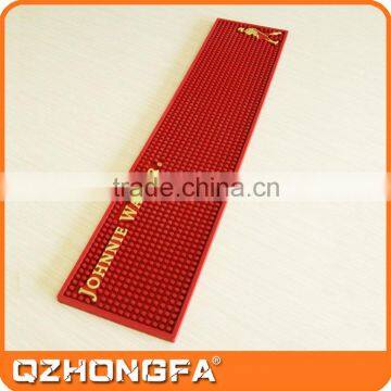 Eco-friendly Custom Logo Anti-slip Rubber Counter Mat