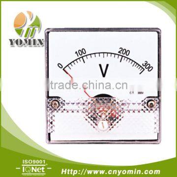 Manufacturer DC-V50 Direct Input DC Voltmeter ,Analog Panel Meter Voltage Meter 50*50 .