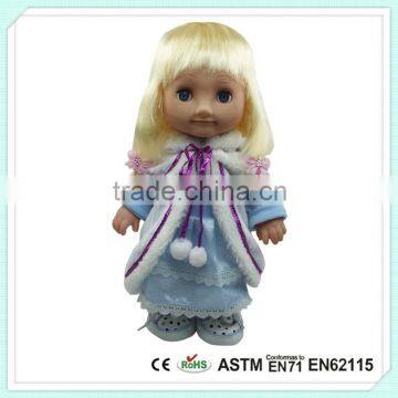 Toys For Kids 2015 Full Body Silicone Baby For Sale With Fashion Dress Baby Doll photo-4