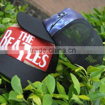 sumblimation 5-panel foam mesh trucker cap