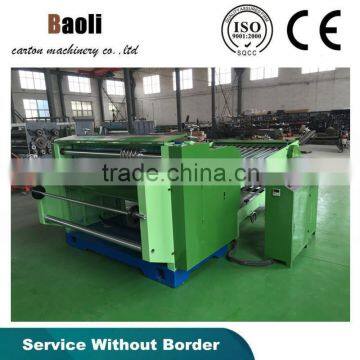 Corrugated cardboard carton box sheet stacker machine