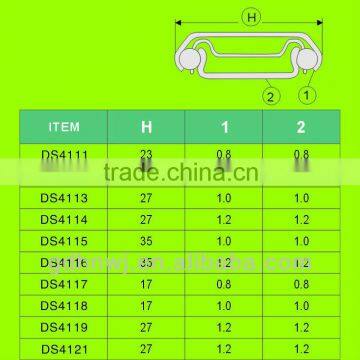 With ISO Certificate Steel Colorful Zinc Plated Furniture Cabinet Drawer Ball Bearing Slide photo-2