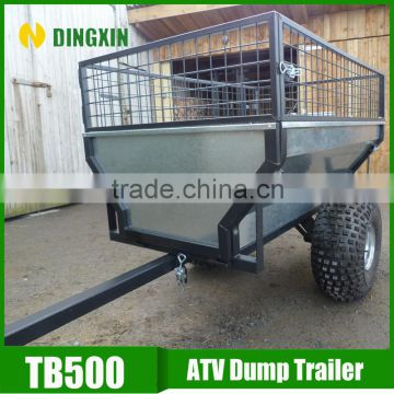 Mini Galvanized 500kgs car trailer manufacturer