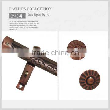 Classic Rose Crystal Curtain Finials, Copper Iron Pipe ,curtain Bracket photo-4