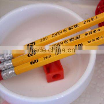 color body pencil stationery products hb pencil eraser