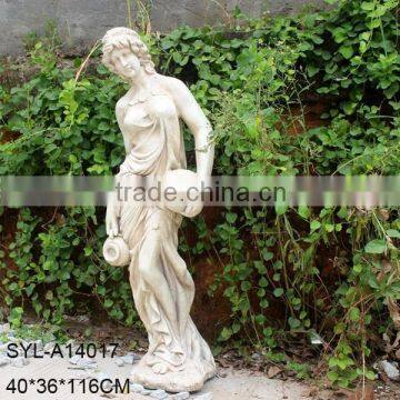 Large fiberglass garden figurines for sale