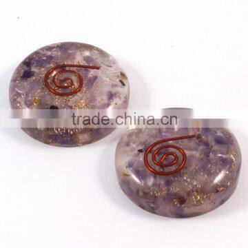 Orgonite Amethyst Disc