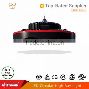 High lumen ufo led high bay light 5 years warranty IP65 SAA TUV