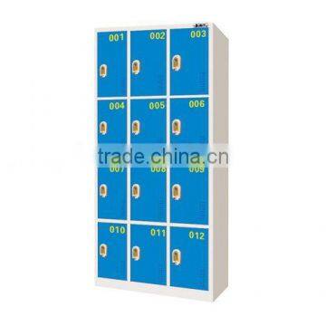 Hot design 12 doors metal clothes cabinet