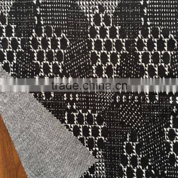 Yarn Dyed Roma Rayon Polyester Spandex Knit Jacquard Fabric for Lady's and Men's Wear