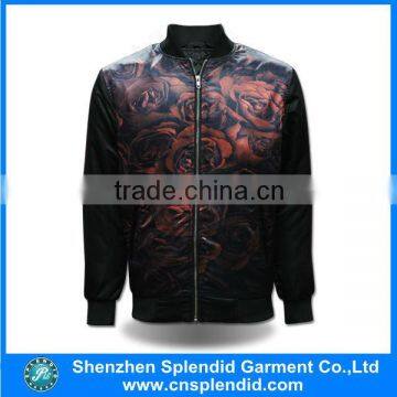 Shenzhen clothes 2015 high quality warm men coats and jackets