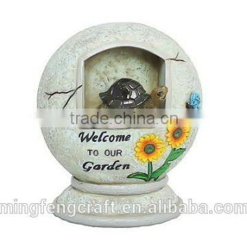 Gifts & Decor Solar Round Ball Trio Garden Path Lighting photo-3