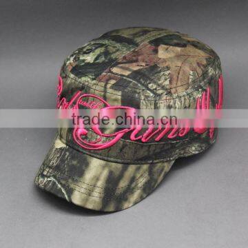 2015 CAMOUFLAGE ARMY CAP Pre-curved FASHION COTTON MILITARY HAT/CAP