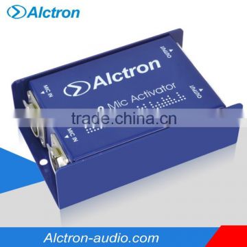 Alctron MP-2 Mini Dual Channel Microphone Activator, Pro Mic Preamplifier, 2-Channel Mic Preamplifier