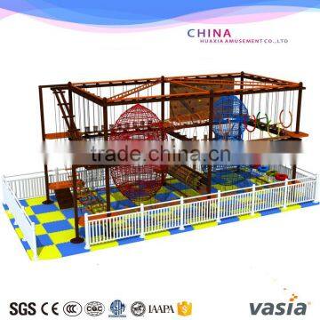 2016 HOT selling indoor outdoor climbing rope course playground equipment fitness equipment