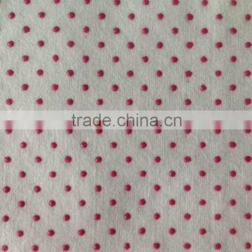 Clean Wiper spunlace nonwoven fabric with PVC DOTS