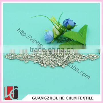 HC-0163 Sequin Crystal Bead Applique for Party Dress Quality Choice photo-2