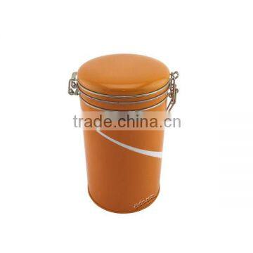 coffee tin, coffee box, metal canister