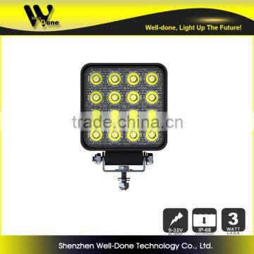 Epistar high power 48w car led driving light