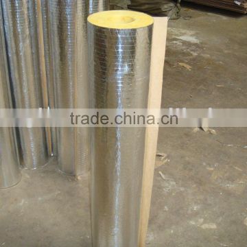 Glass Wool Heat Insulation Pipe / Heat Insulation