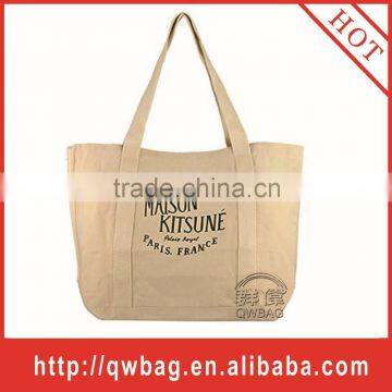 Guangzhou factory customized eco-friendly cotton canvas bag