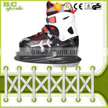 kids adjustable cheap cold resistant ice skate for ice rink