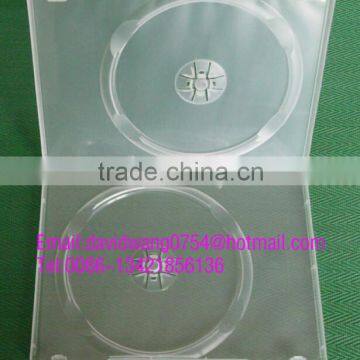 Clear dvd case double 14mm