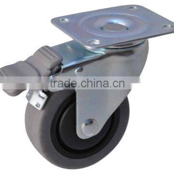 ESD TPR CASTER - PLATE BRAKE (GS-5998D)