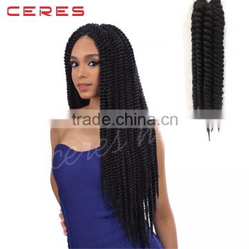 2X havana mambo braiding twist hair synthetic havana hair ,toyokalon havana mambo twist crochet braids