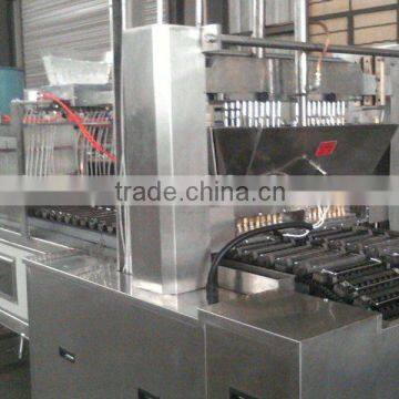 Lollipop production line(PLC controlled)-withe stick automatic inserting system