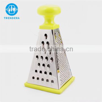 Mini size stainless steel manual cheese grater