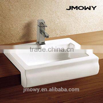 China supplier bathroom ceramic washing sink under counter basin hot sales