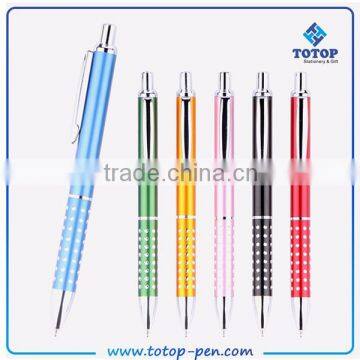 Highly-experienced factory logo customized thin promotional press metal pen                        
                                                                                Supplier's Choice